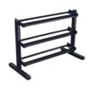 Body-Solid (#GDR363B) 3-Tier Dumbbell Rack