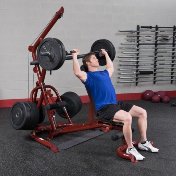 Body-Solid Corner Leverage Gym Package