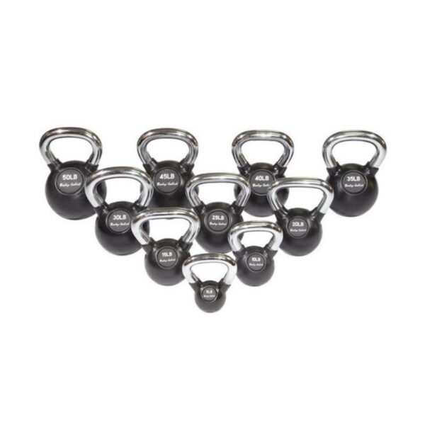 Body-Solid Chrome Handle Kettlebells