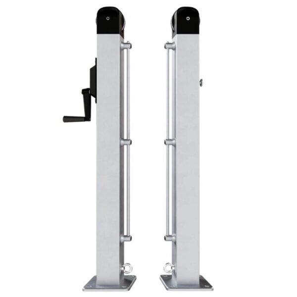 Dominator Surface Mount Pickleball Posts & Net Systems